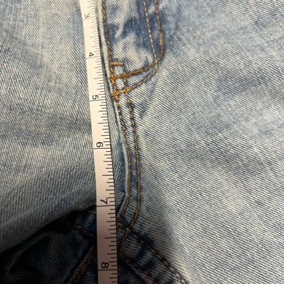 💕EUC-AEROPOSTALE HAILEY FLARE DISTRESSED JEANS SZ 7-8 LONG💕 - Picture 4 of 11